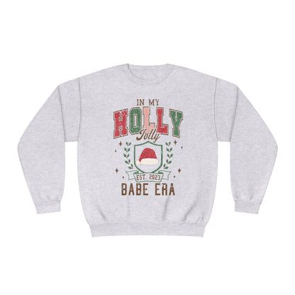 Holly Christmas Babe Sweatshirt