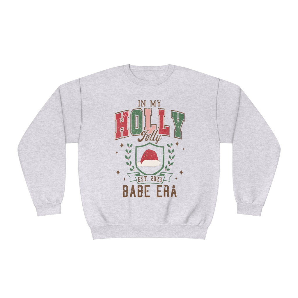 Holly Christmas Babe Sweatshirt