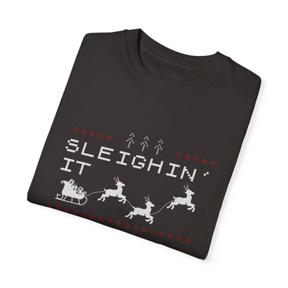 Sleighin it Garment-Dyed T-shirt