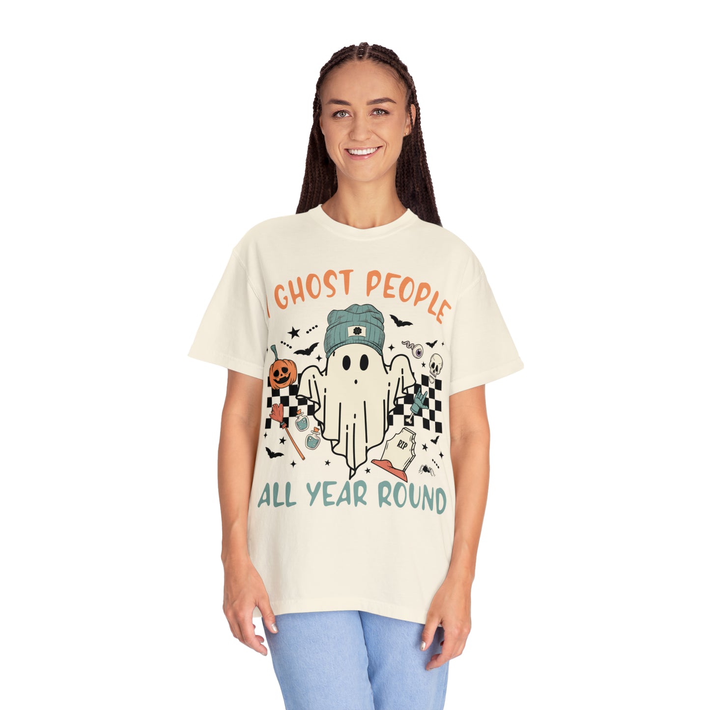 I Ghost people  Unisex Garment-Dyed T-shirt