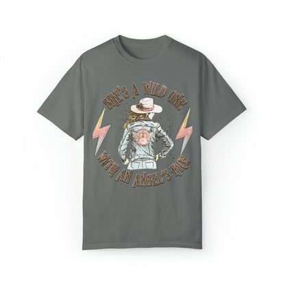 She's a wild one Unisex Garment-Dyed T-shirt