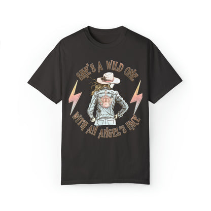 She's a wild one Unisex Garment-Dyed T-shirt