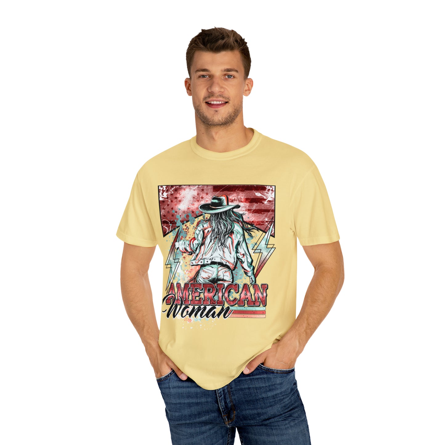 American Woman Garment-Dyed T-shirt