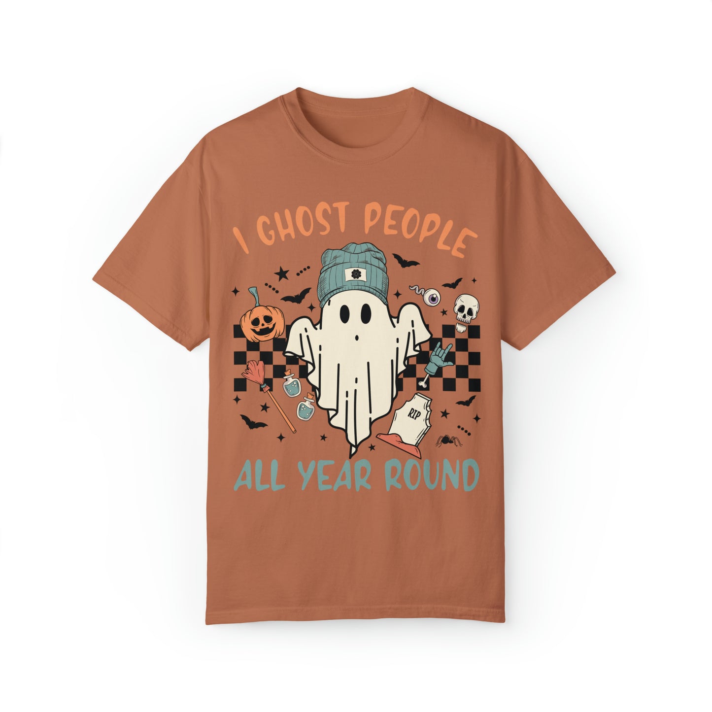 I Ghost people  Unisex Garment-Dyed T-shirt
