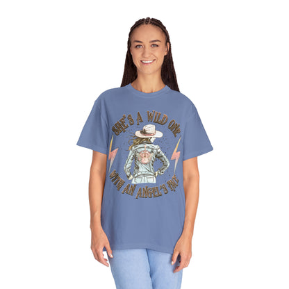 She's a wild one Unisex Garment-Dyed T-shirt