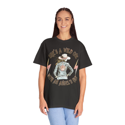 She's a wild one Unisex Garment-Dyed T-shirt
