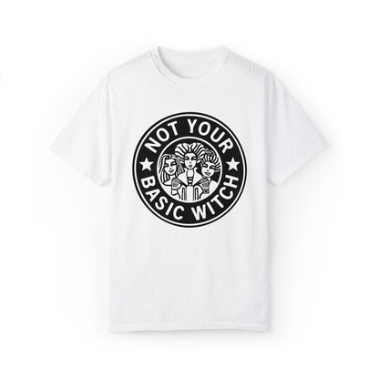 Not your Basic Witch Graphic logo tee