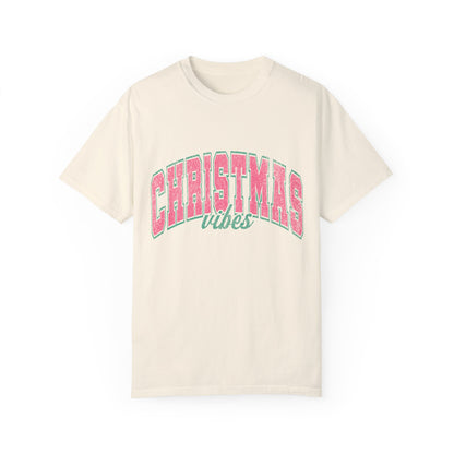 Christmas Vibes Garment-Dyed T-shirt