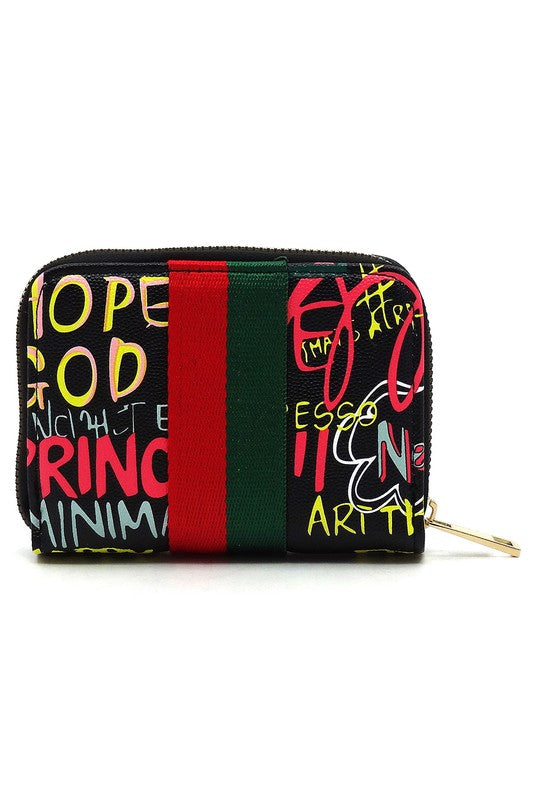 Multi Graffiti Wallet