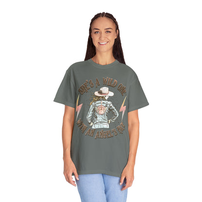 She's a wild one Unisex Garment-Dyed T-shirt
