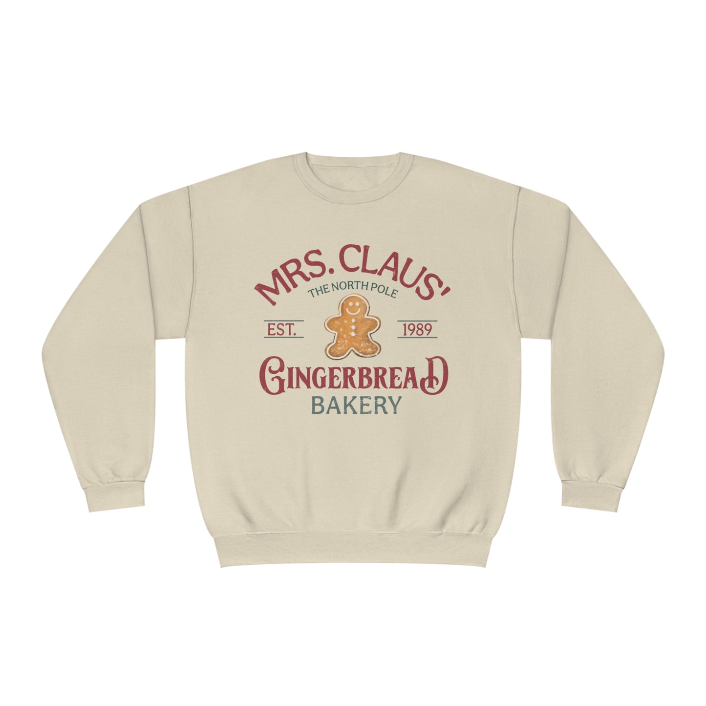 Mrs Claus Gingerbread Sweatshirt