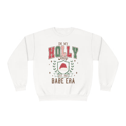 Holly Christmas Babe Sweatshirt