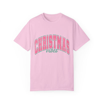 Christmas Vibes Garment-Dyed T-shirt