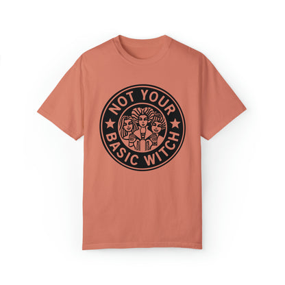Not your Basic Witch Graphic logo tee