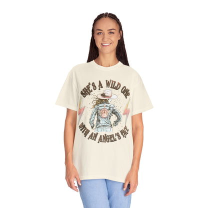 She's a wild one Unisex Garment-Dyed T-shirt