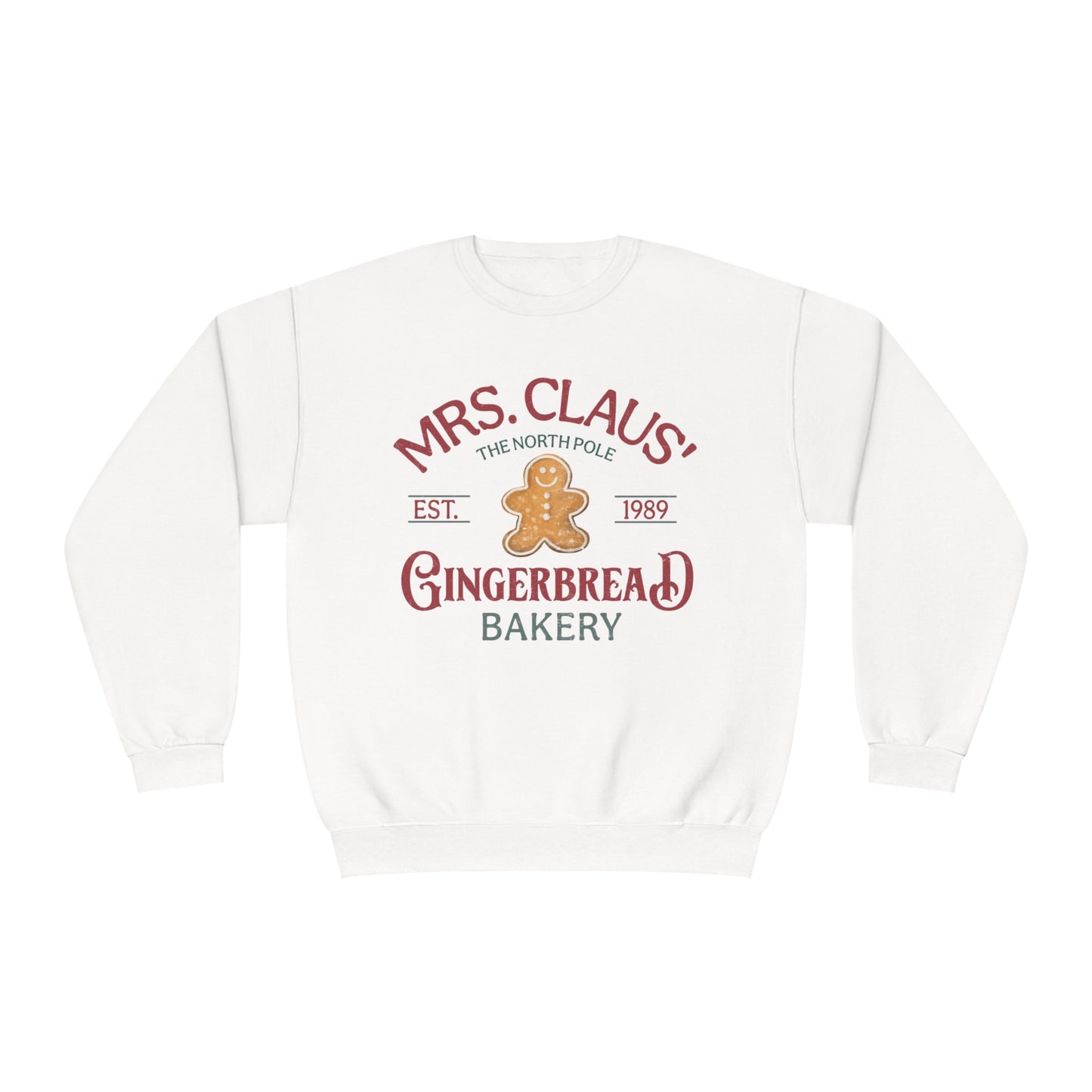 Mrs Claus Gingerbread Sweatshirt