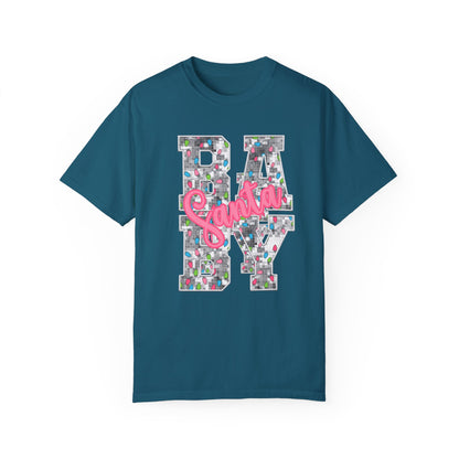 Santa Baby Garment-Dyed T-shirt