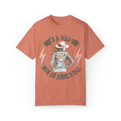 She's a wild one Unisex Garment-Dyed T-shirt