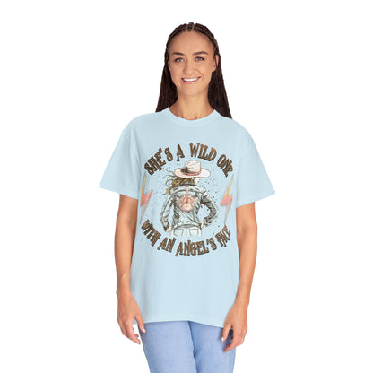 She's a wild one Unisex Garment-Dyed T-shirt