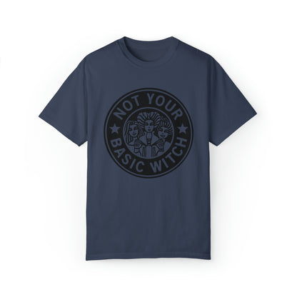 Not your Basic Witch Graphic logo tee
