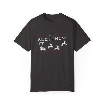 Sleighin it Garment-Dyed T-shirt