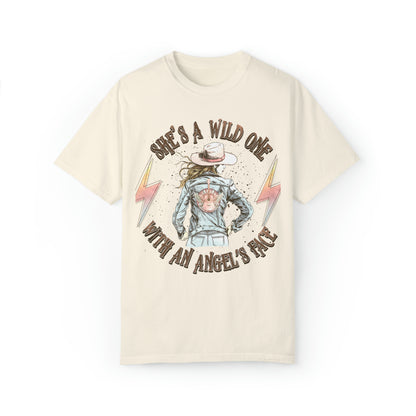 She's a wild one Unisex Garment-Dyed T-shirt