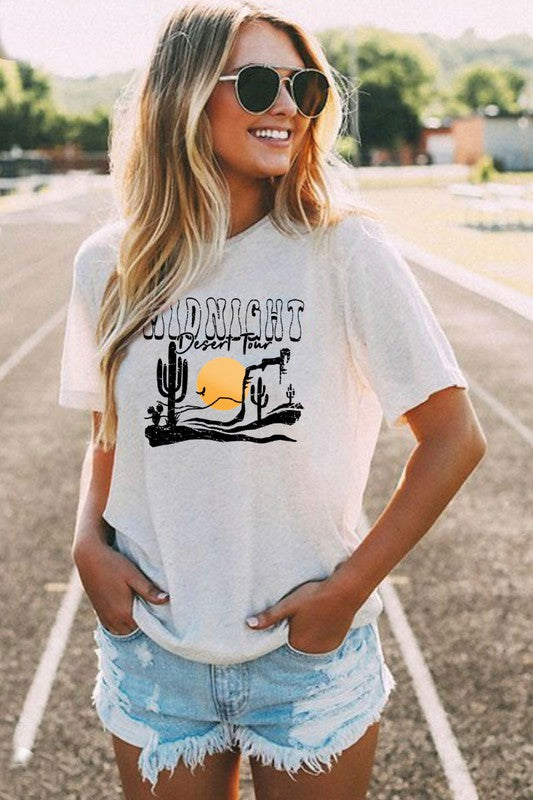 Vintage Print Women T-shirt