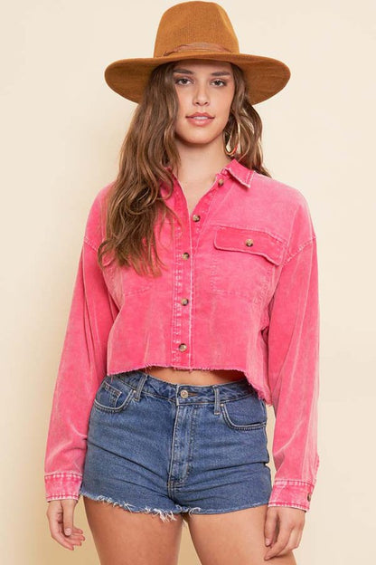 Demin Pink Jaket
