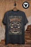 Nashville Black Color tee