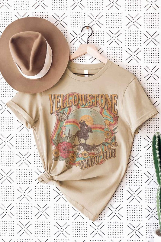 Yellowstone Cowboy Graphic Tee
