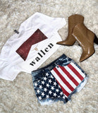 American Flag Shorts