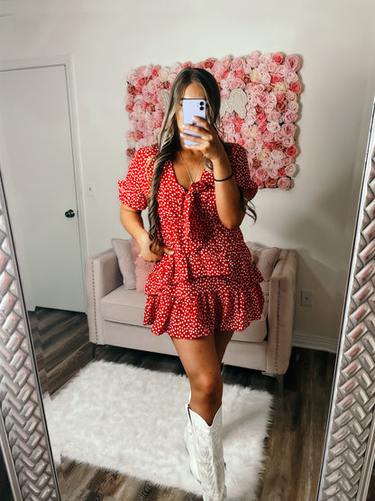 Ruby Red Dress