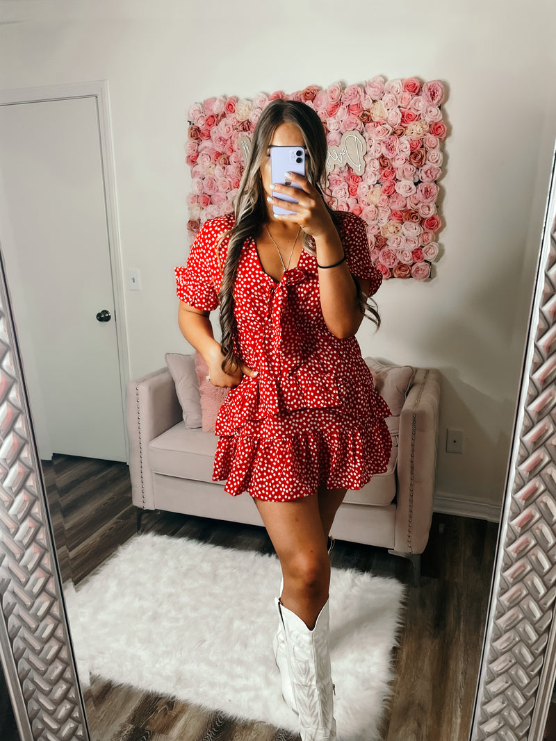 Ruby Red Dress