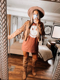 Suede Fringe Jacket