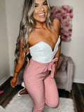 Heart Like Mine Pink Capri Trousers
