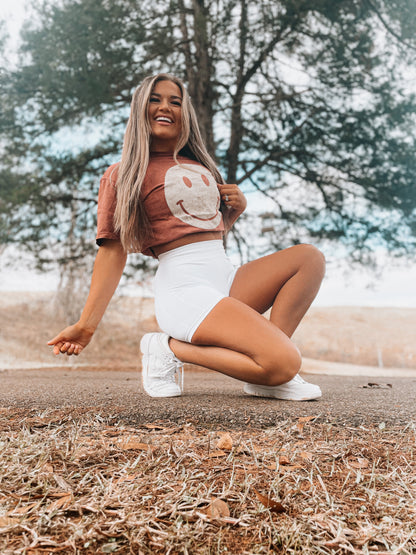 Just Keep Smiling Tee